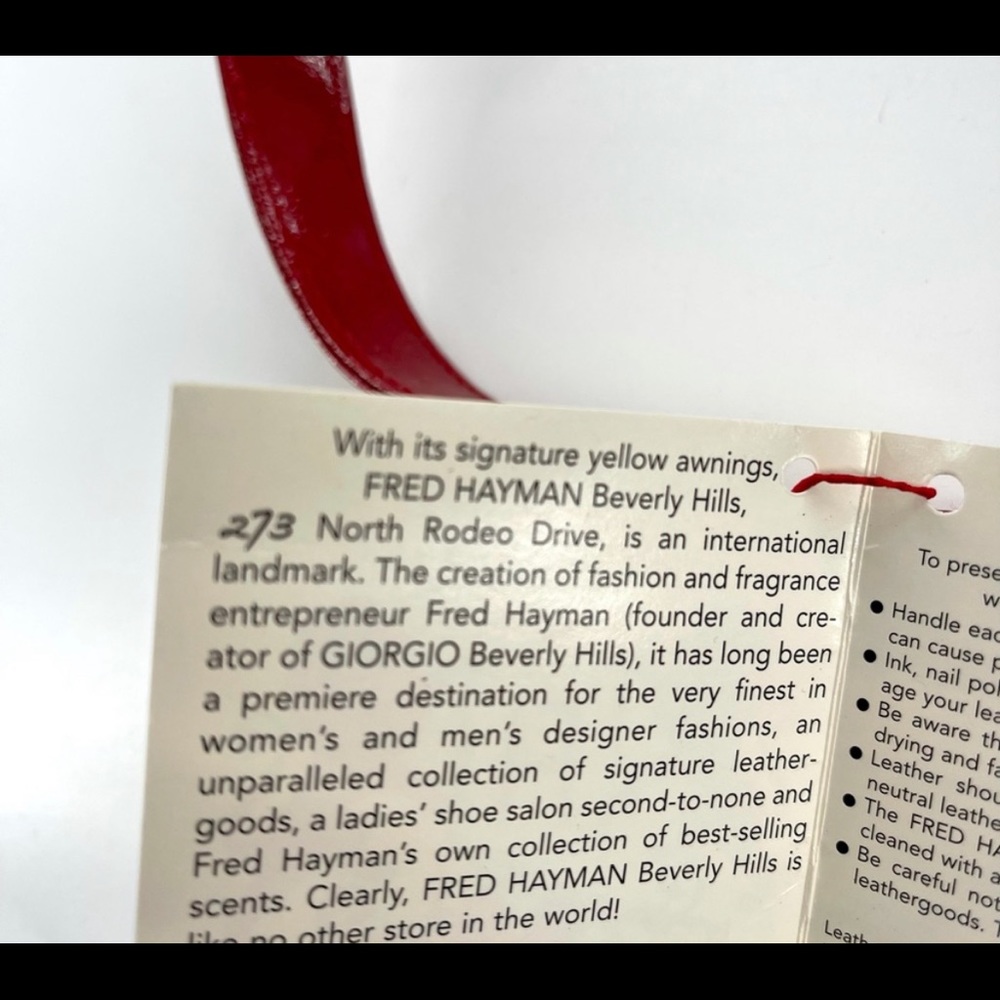 Fred Hayman Beverly Hills Leather purse - Picture 14 of 15